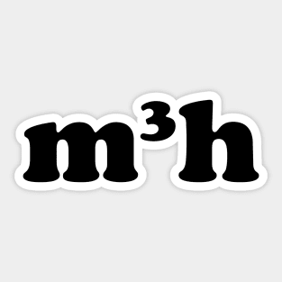 m3h Sticker